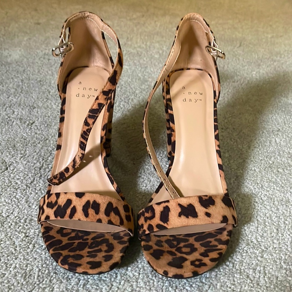 Leopard Sandals